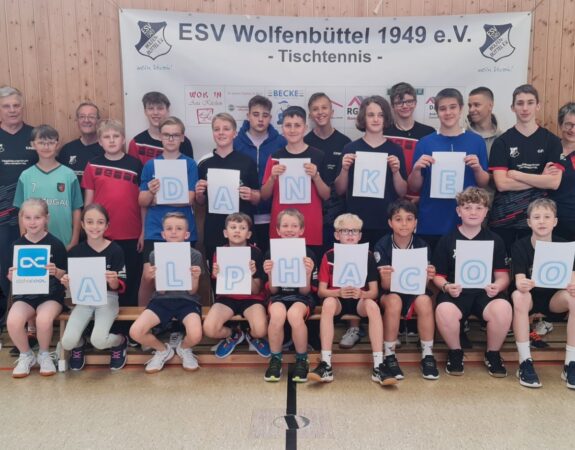 Tischtennis-Jugendtraining startet